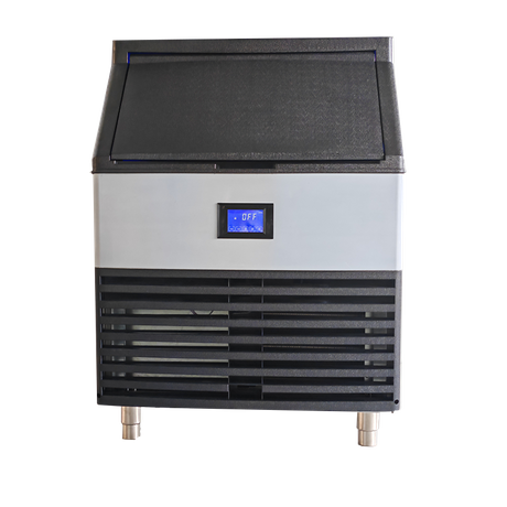 Commercial Cube Ice Machine 150kg/24h Electric Fast Square Ice for Household and Hotel Use