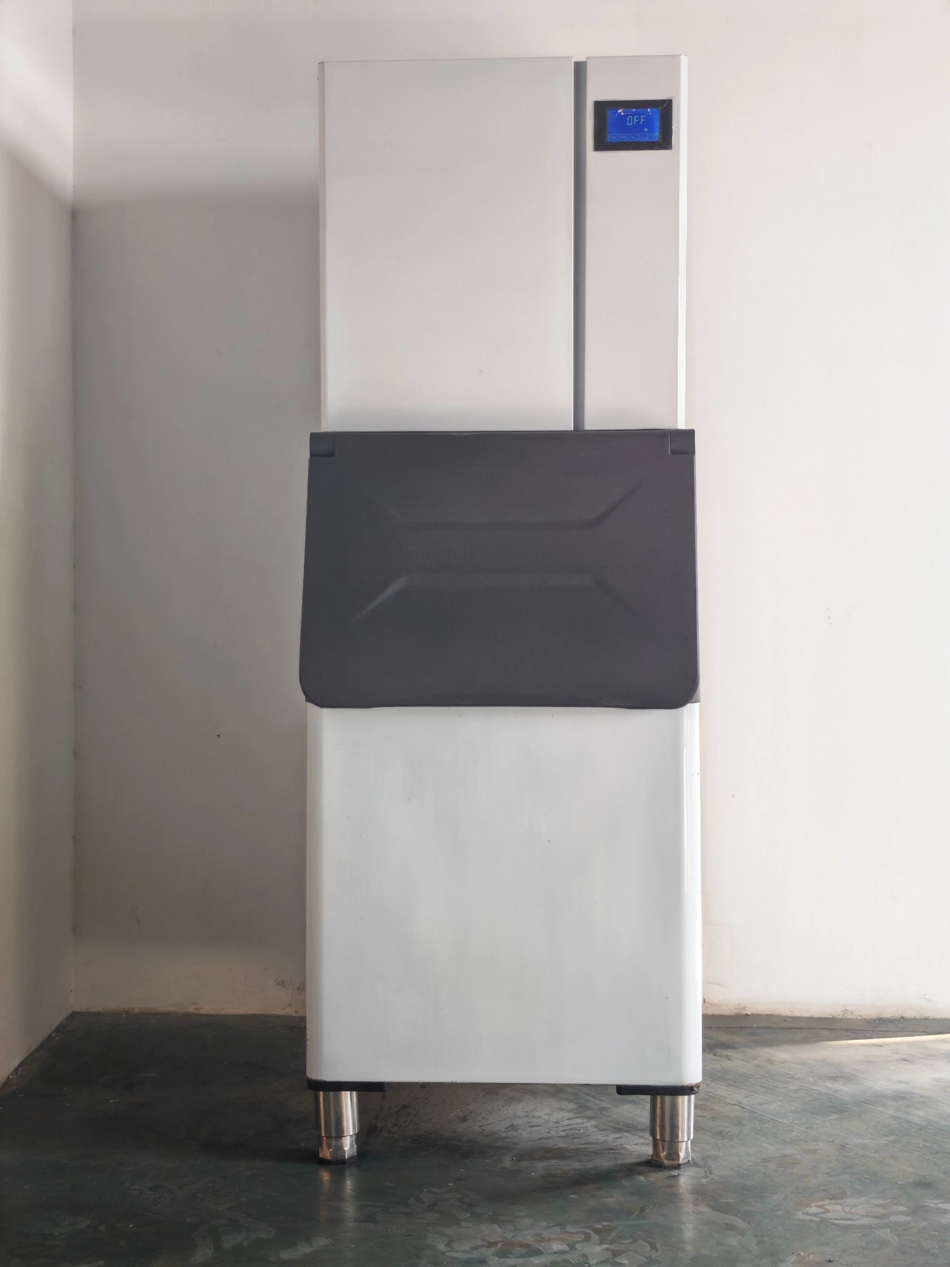 Commercial Ice Maker 150kg/24H Stainless Steel Split Air Restaurant Ice Machines Cube Ice Making For Retail