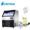 Commercial Cube Ice Machine 120kg/24h Electric Fast Square Ice for Household and Hotel Use