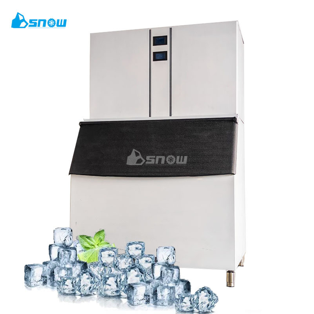 Factory Direct 800KG Commercial Ice Maker High Output Reliable Durable Industrial Ice Machine for Restaurant Bar Energy Saving