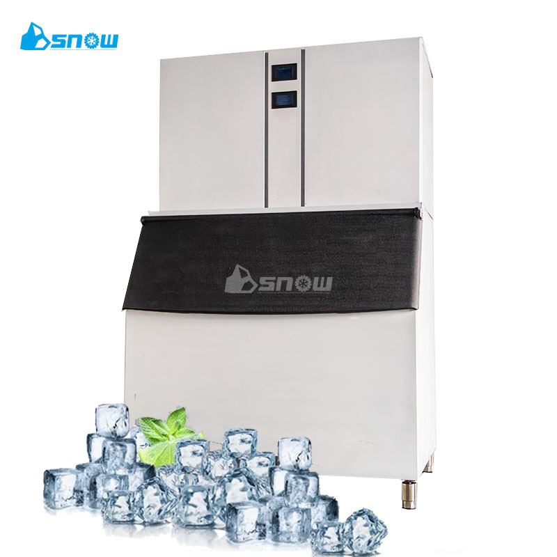 Factory Direct 800KG Commercial Ice Maker High Output Reliable Durable Industrial Ice Machine for Restaurant Bar Energy Saving