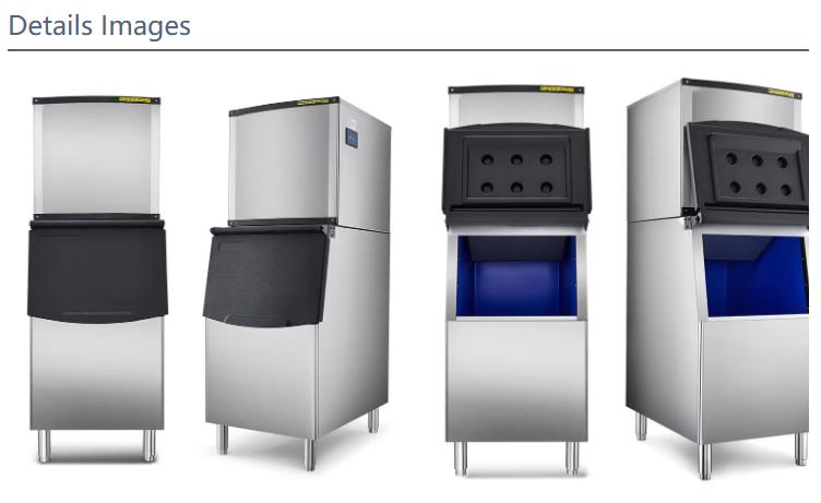 The main products of the ice maker are as follows