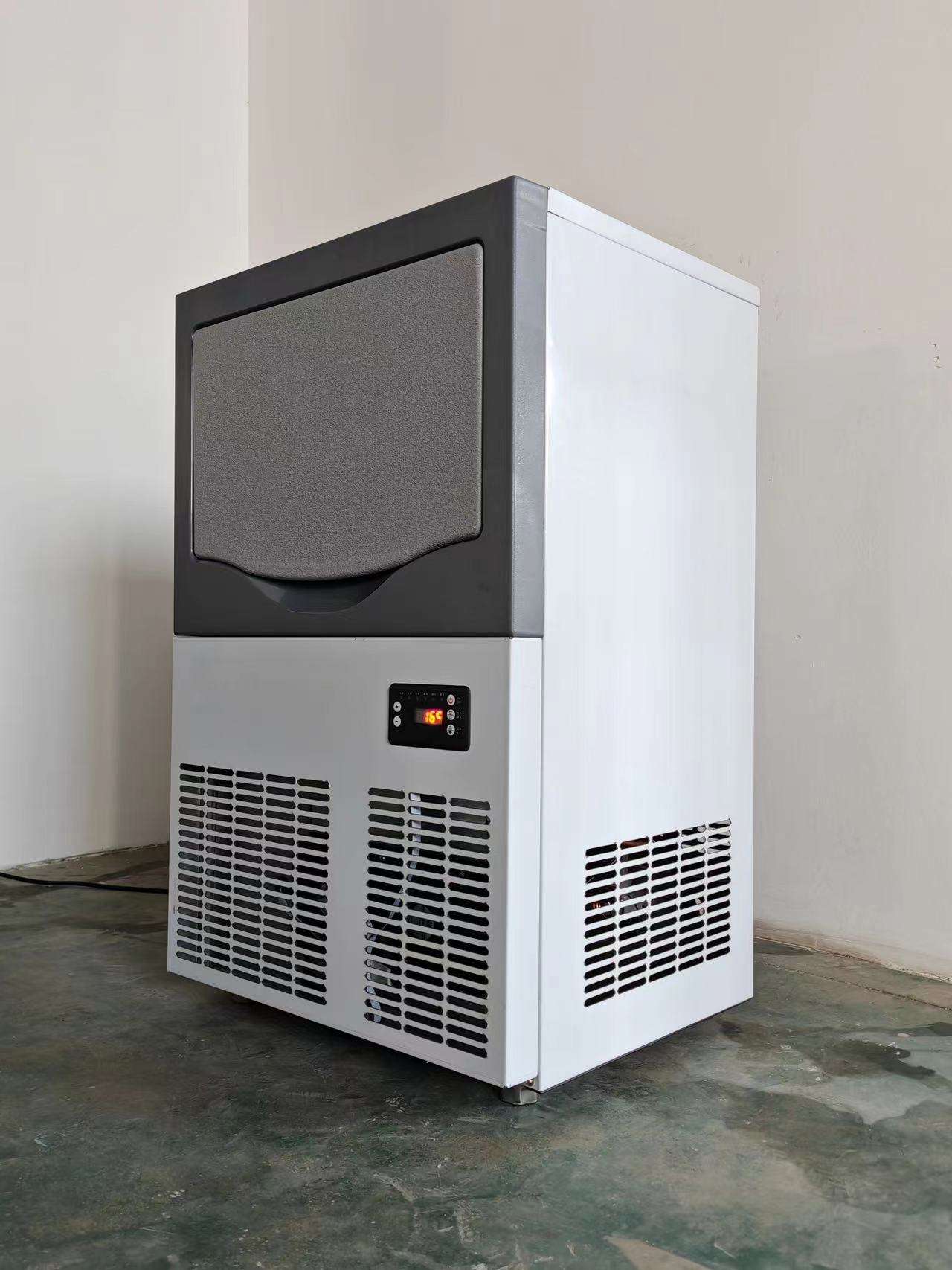 Commercial Cube Ice Machine 160kg-900kg/24h Electric Fast Square Ice for Household and Hotel Use